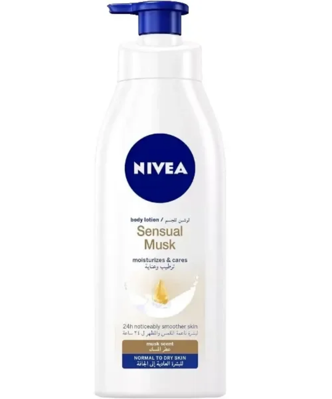 Nivea Body Lotion Sensual Musk for Normal to Dry Skin - 400 ml