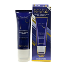 Farmstay Black Snail & Peptide 9 Perfect Facial & Neck Roller Serum